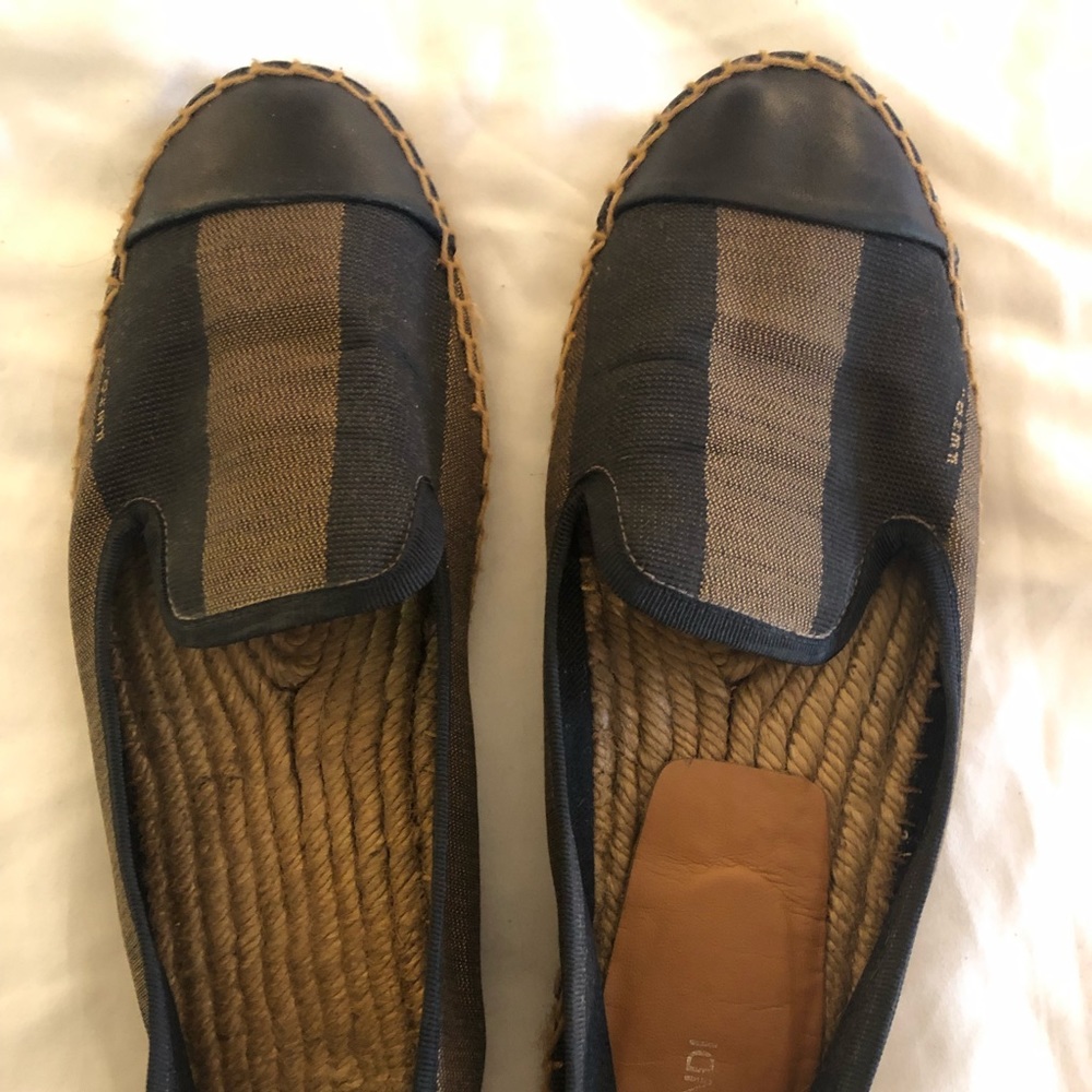 Barely Worn 💯 Authentic FENDI Flat Espadrilles